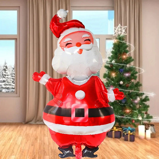 119 cm 1 pis Large Santa Claus Aluminum Foil Durable Balloon for Merry Christmas Party , Cheapest Deal